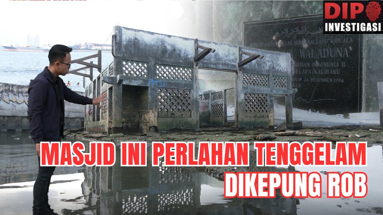 MASJID TENGGELAM DI JAKARTA UTARA, BUKTI NYATA PENURUNAN TANAH? I Dipo Investigasi
