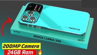 Nokia Lumia 200 - 5G,MTK Dimensity9300,200MP Camera, 6000mAh Battery, 512GB Storage//Nokia Lumia 200