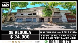 En Alquiler Apartamento 2 Dormtiorios Bella Vista