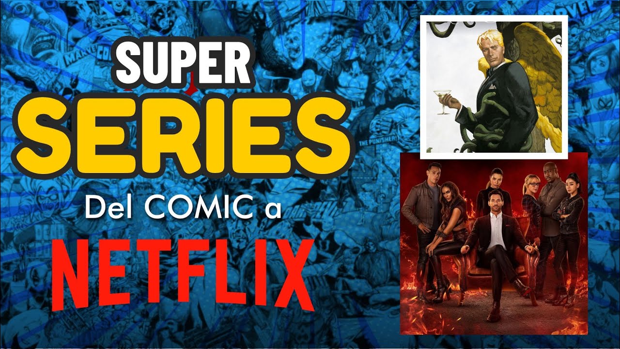 TOP Las mejores Series de NETFLIX que están basadas en COMICS - YouTube