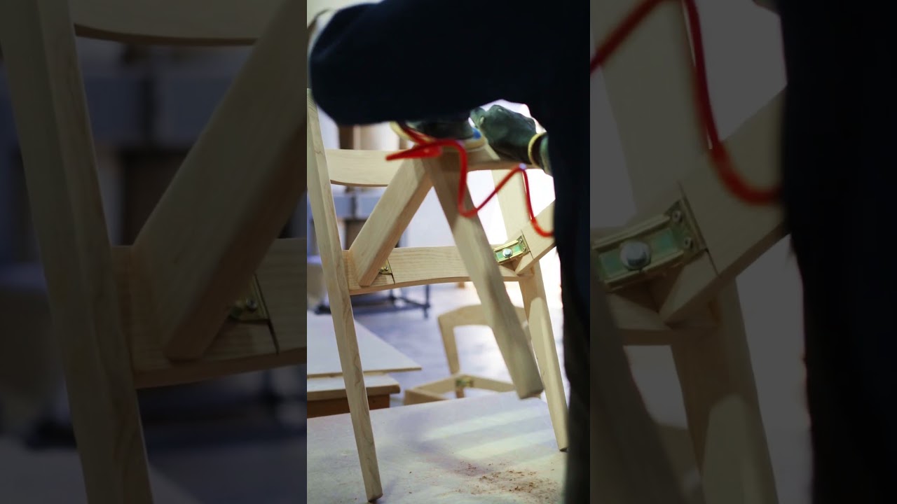 Behind Every Chair, a Signature ✨ #woodbender