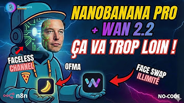 Je crée 3 business IA rentables en 1 jour - Nanobanana Pro + Wan2.2 (faceless, n8n, no-code)