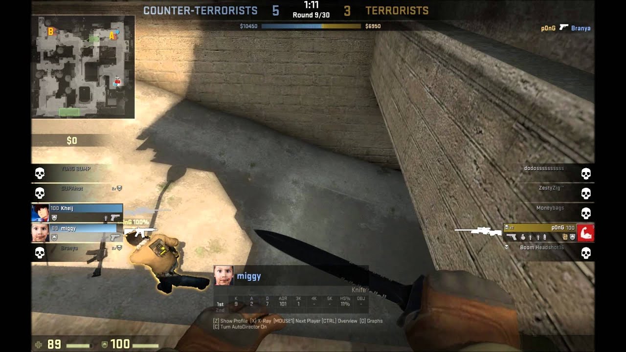 Subpar CS:GO Skills Montage Part 2 - YouTube