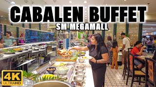 [4K] Feasting at CABALEN PLUS All-Filipino Buffet! SM Megamall Branch!