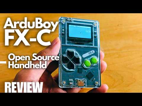 Arduboy FX-C Review: Open Source, Arduino-powered mini retro handheld gaming console!