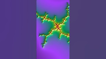 Infinite Zoom into the Beautiful Fractal ✨🌀 #Fractal #Mandelbrot #Zoom