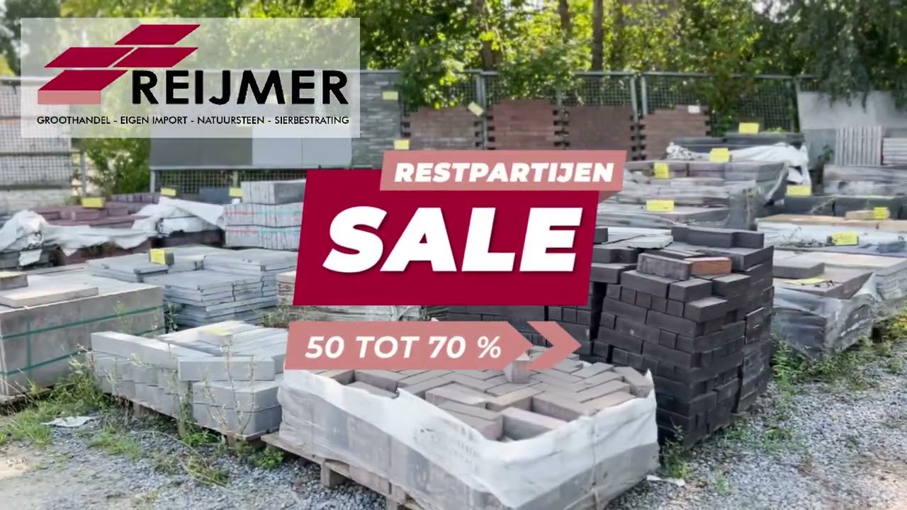 REIJMER RESTPARTIJEN SALE