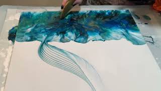 Acrylic Pouring-Catalyst Wedge-Fluid Beauty