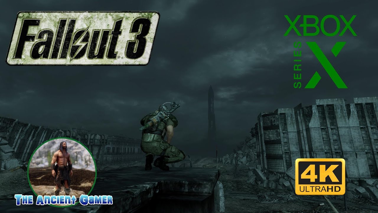 Fallout 3 Remaster  Xbox Series X 4K 60 FPS GamePlay 