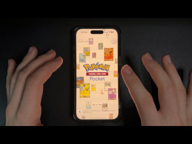 ASMR pokemon tcg pocket pack opening (whispered)
