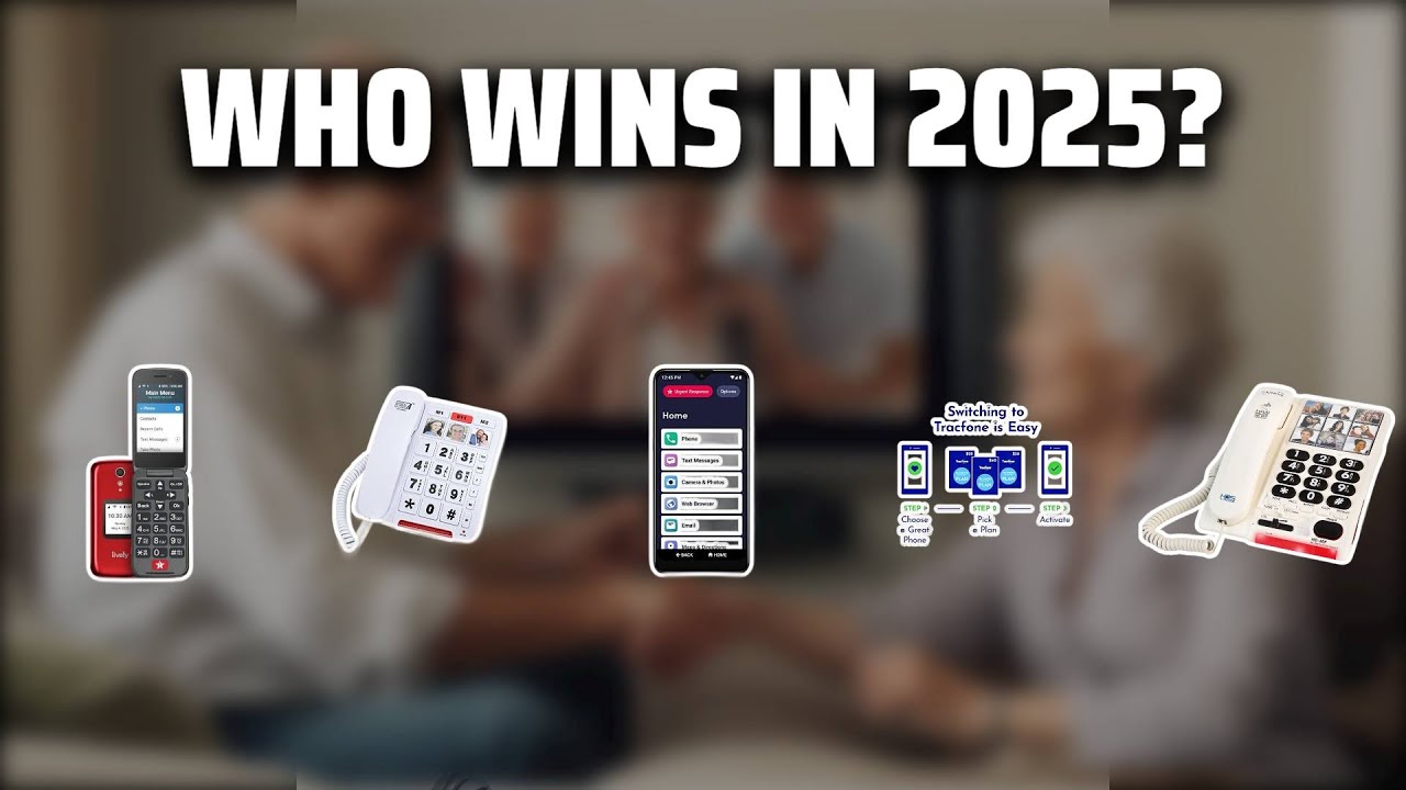 The Top 5 Best Senior Phones in 2025 - Must Watch Before Buying! - YouTube