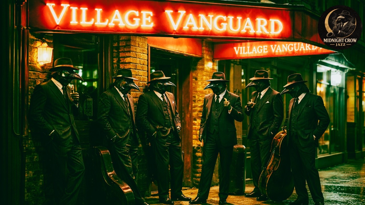 Midnight Crow Jazz Get into the Groove at the Village Vanguard NY - Jazz for Fluid Work & Deep Focus