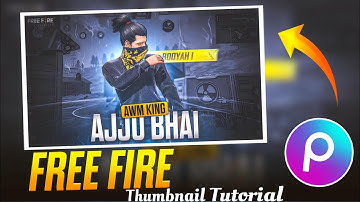 How To Make Free Fire Thumbnail In PicsArt 🔥 Free Fire Thumbnail kaise banaen