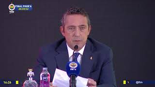 Başkanımız Ali Y  Koç'un Basın Toplantısı