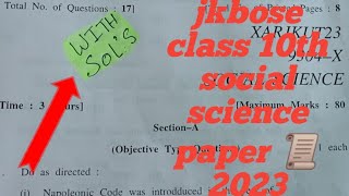 Class 10th Social Science paper 2023 (Full Solved) 💯👍X 5 April 2023 screenshot 5