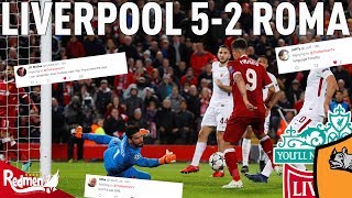 Liverpool v Roma 5-2 | LFC Fan Twitter Reactions