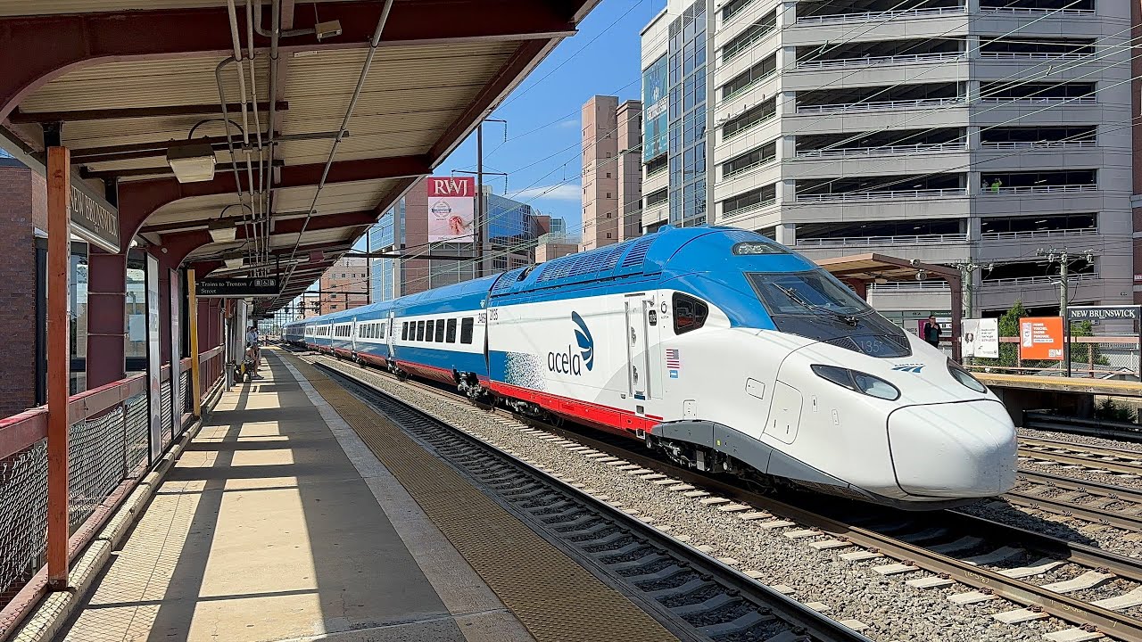 Amtrak & NJ Transit Northeast Corridor Action @ Rahway & New Brunswick (8/25/25)