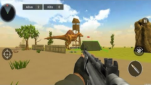 Wild Dinosaur Hunting Games Android Gameplay 3D - Dinosaur Planet Gaming Part - #1