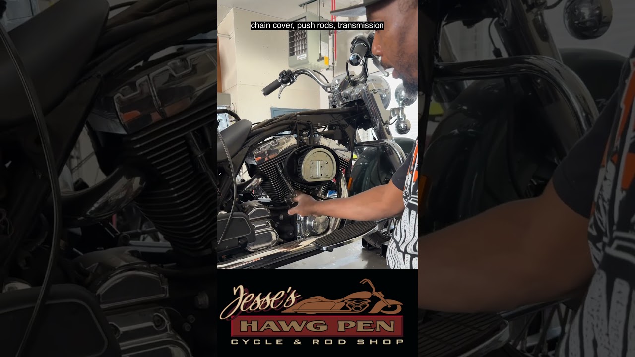 Getting A Harley Davidson Road King Ready For Powder Coating