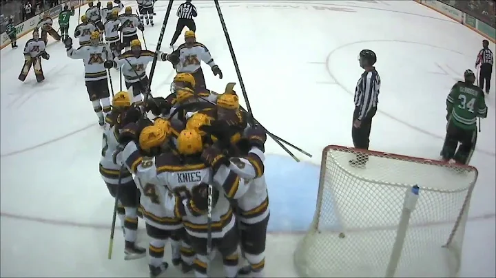 WATCH: Matthew Knies scores OT goal to beat North ...