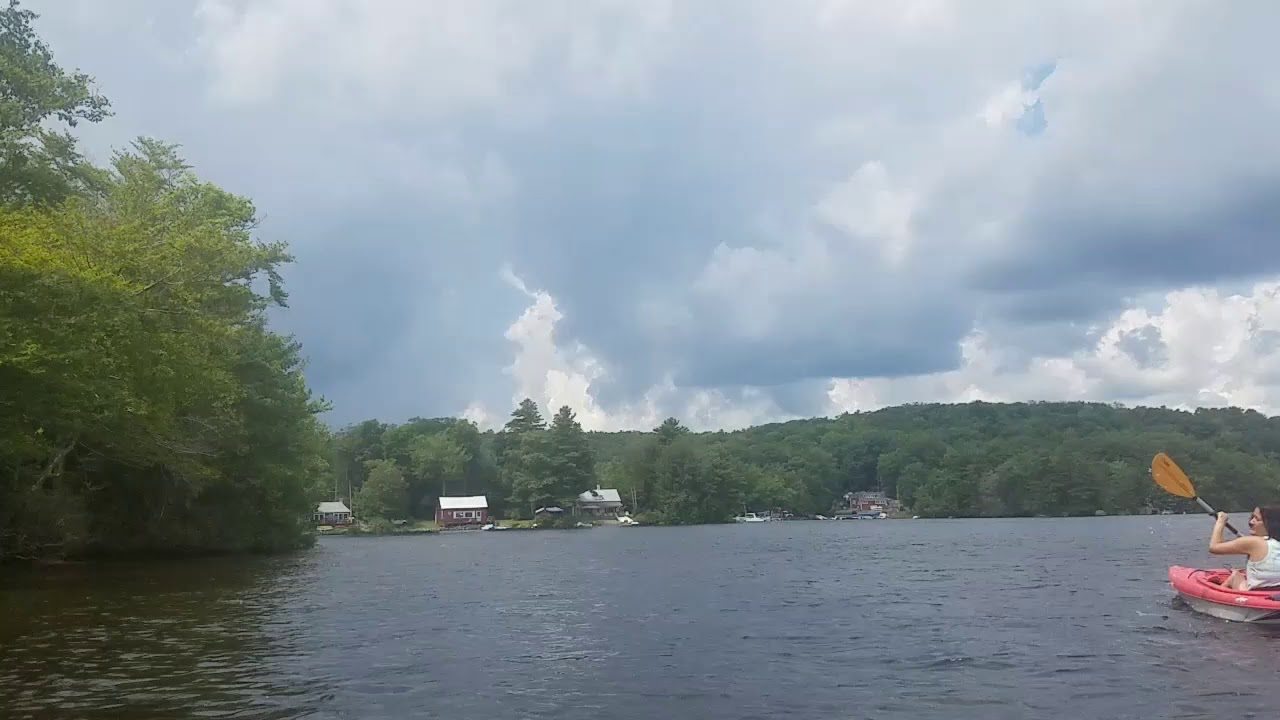 Kayaking at Otis Reservoir 2019 YouTube