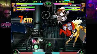 MvC2 [CTD ToC]: VDO - Rogue + Tackle Vortex (Overhead + Crossup) 115% Sequence (Match Start) 5.30.26