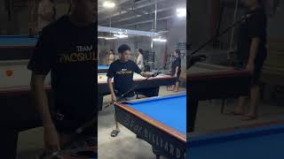Kuting gensan practice #billiards #shortvideo #pool #kutinggensan #mannypacquiao