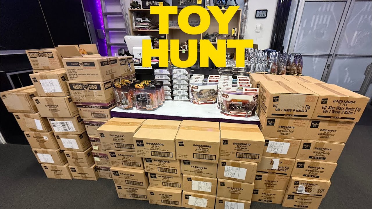 Огромная коллекция редких винтажных фигурок из вселенной «Звёздных войн» / находки Rossmas (Toy H...