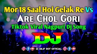 Mor 18 Saal Hoi Gelak Re Vs Are Chol Gori  - Dj | Tiktok Viral Nagpuri Dj Song | Dj Remix Mashup | Resimi