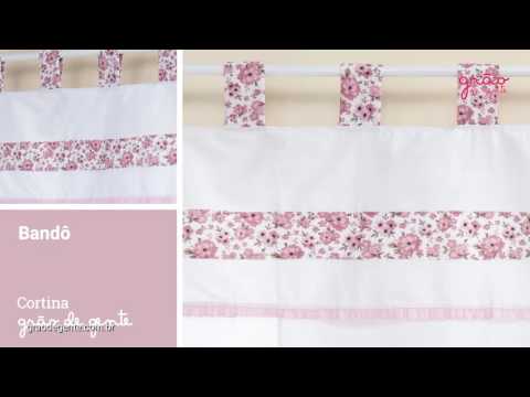 Cortina Joaninhas e Borboletas | Ref: 62614