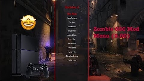 [PS4] BO3 Devolution V1 | Zombie GSC Mod Menu (9.00)