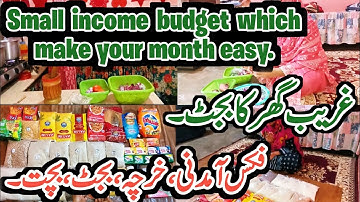 Poor house budget|how to make low income budget|small income budget friendly homemaking tips tricks