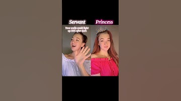 #POV a servant stands up to the rotten princess #acting #youtubeshorts #shorts