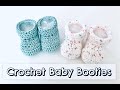 How to Crochet Baby Booties