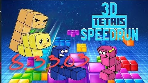 3D Tetris WORLD RECORD