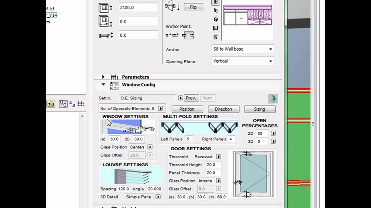 AWS Archicad BIM Window. Free on RubySketch.com