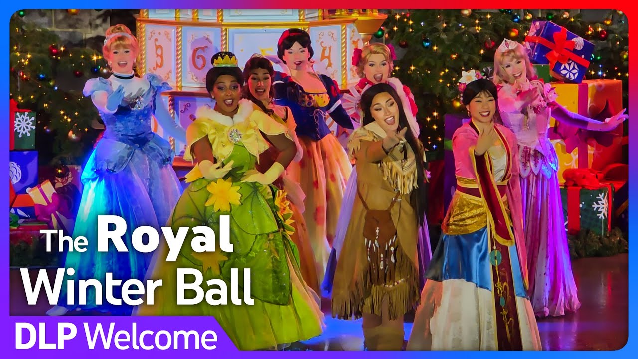 [4K] The Royal Winter Ball - Disneyland Paris