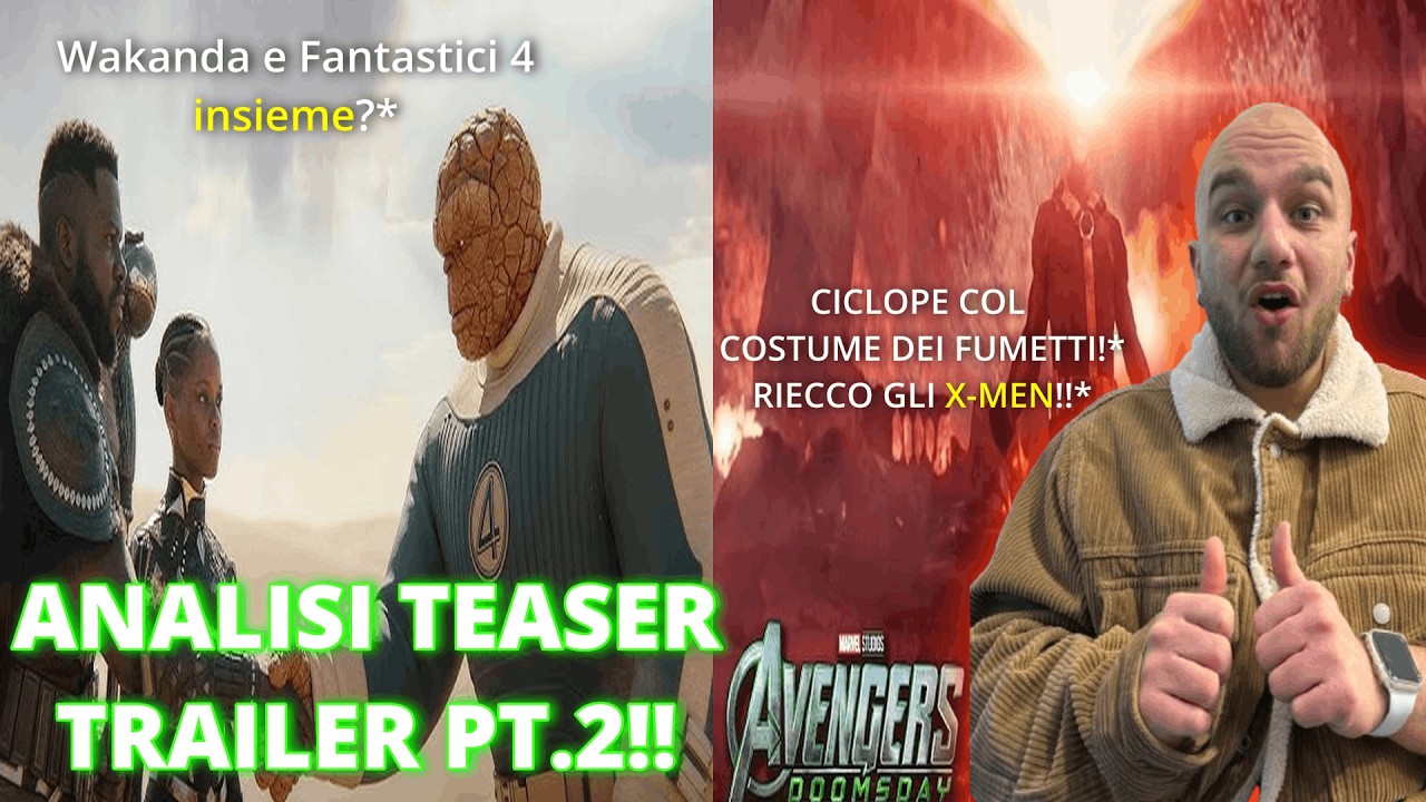 GLI X-MEN DA QUALE UNIVERSO PROVENGONO? WAKANDA, FANTASTICI 4 E X-MEN RITORNANO IN AVENGERS DOOMSDAY