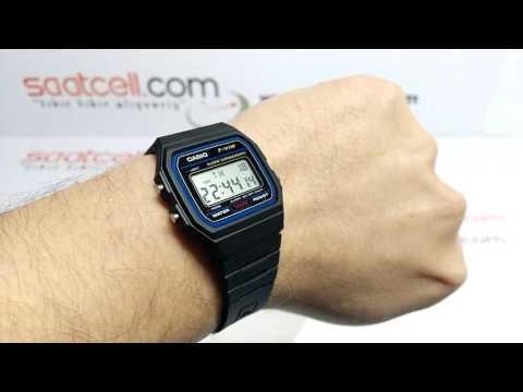 Video: Casio f91w suya dayanıklı mı?