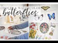 Studio Vlog 51 | Painting Butterflies &amp; Packing Your Orders ♡ Art Vlog