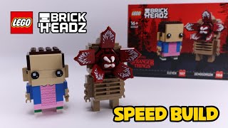 Lego Brickheadz - Eleven & Demogorgon - Speed Build - Set 40549