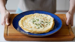 Famous 3 Minute Liquid Dough, Garlic Flatbread, No-yeast, No-kneading, Quick and Easy Wealth