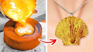 Cool Homemade Jewelry Ideas || DIY Pendant, Bracelet, Earrings And Rings