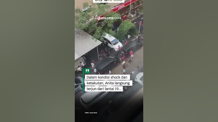 Dikira Suami, Ternyata ODGJ! Wanita Ini Nekat Lompat dari Lantai 19 Kalibata City
