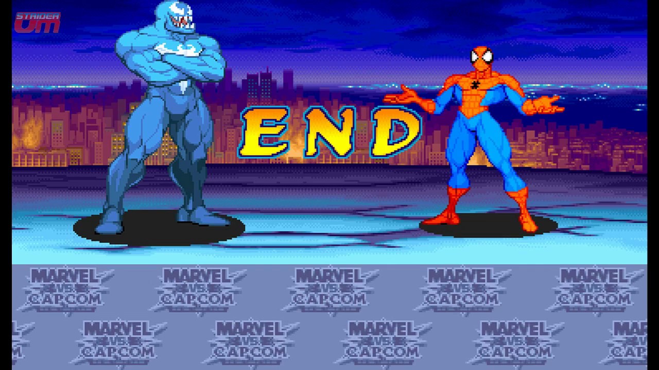 Marvel VS Capcom : Venom Playthrough + Web Glitch Explanation