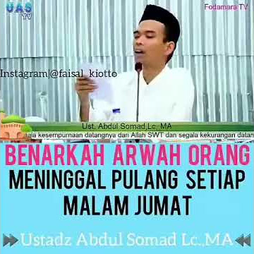 Arwah orang yang meninggal pulang setiap malam jum'at. Benarkah..?