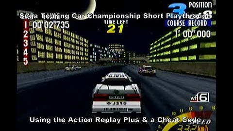 SEGA Touring Car Championship Short Playthrough using the Sega Saturn