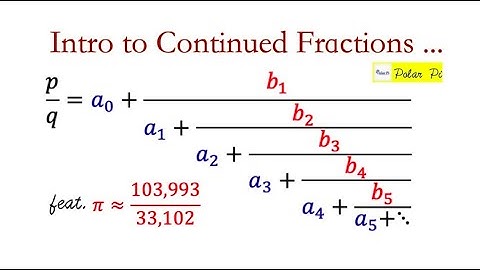 An Introduction to Continued Fractions!