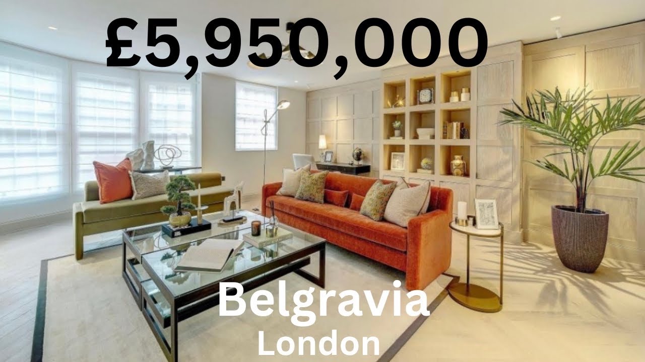 £5,950,000 Belgravia House London Real Estate YouTube
