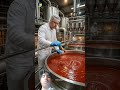 How Tomato Ketchup Is Made in Factory #shorts #factory
